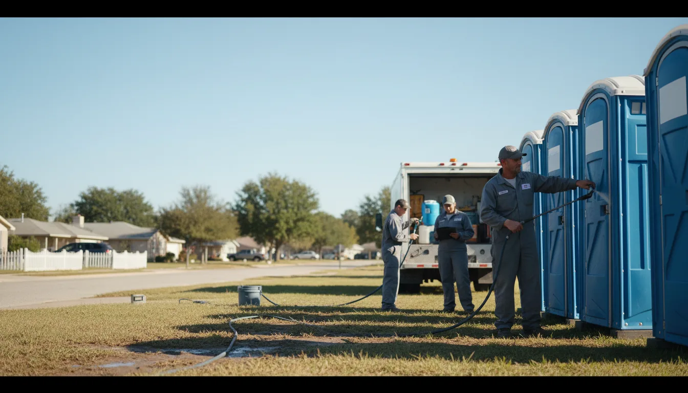 Long-Term Portable Toilet Rental in New Cambria, KS near me